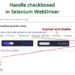 Làm việc với checkbox trong Selenium WebDriver